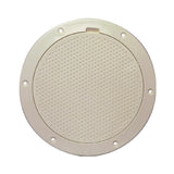 Beckson 6 NonSkid PryOut Deck Plate  Beige