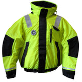 First Watch AB1100 Flotation Bomber Jacket  HiVis YellowBlack  XXL