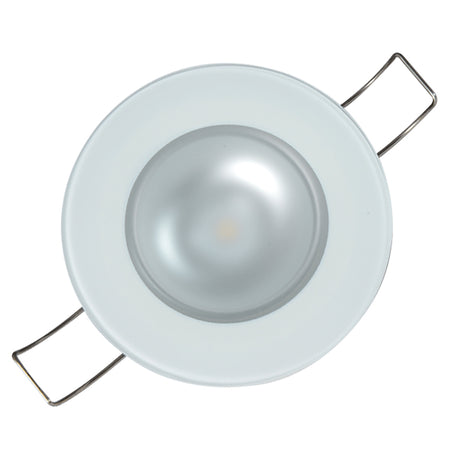 Lumitec Mirage  Flush Mount Down Light  Glass FinishNo Bezel  4Color RedBluePurple Non Dimming wWhite Dimming
