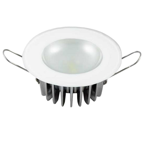 Lumitec Mirage  Flush Mount Down Light  Glass FinishNo Bezel  4Color RedBluePurple Non Dimming wWhite Dimming