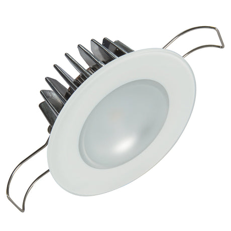 Lumitec Mirage  Flush Mount Down Light  Glass Finish  3Color RedBlue Non Dimming wWhite Dimming