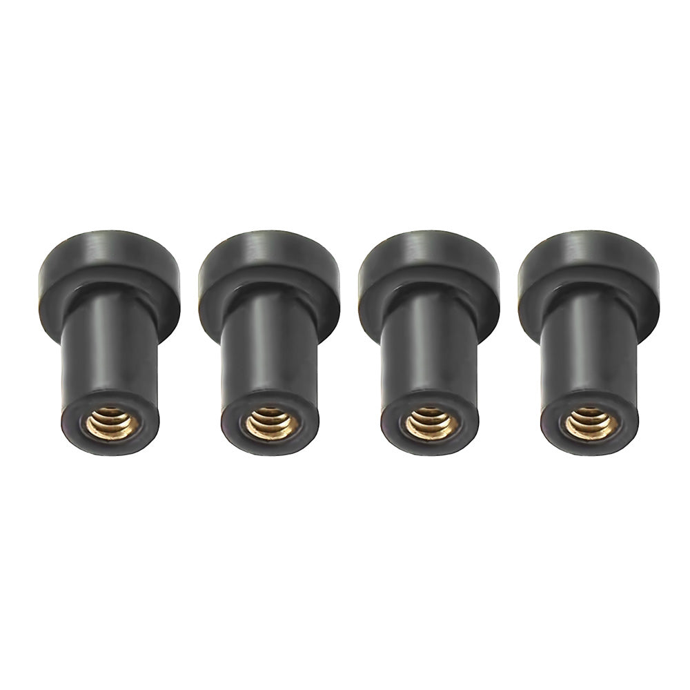RAM Mount MariNut Rubber Expansion Brass Nuts  4 Pack