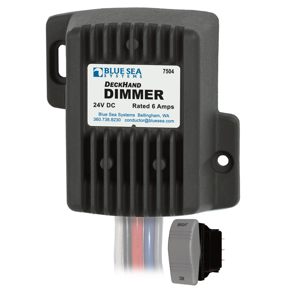 Blue Sea 7504 DeckHand Dimmer  6 Amp24V
