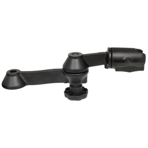 RAM Mount 12 Double Swing Arm wOpen Swivel Single Socket