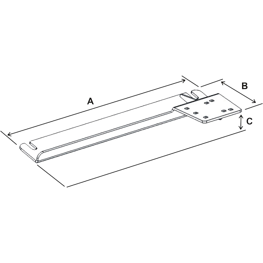 RAM Mount NoDrill Vehicle Base f 1013 Ford Transit Connect  More