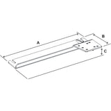 RAM Mount NoDrill Vehicle Base f 1013 Ford Transit Connect  More