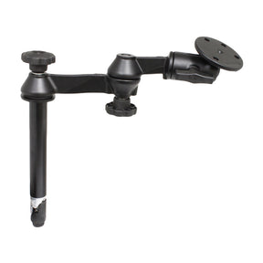 RAM Mount Double Swing Arm w8 Male TelePole  368 Base