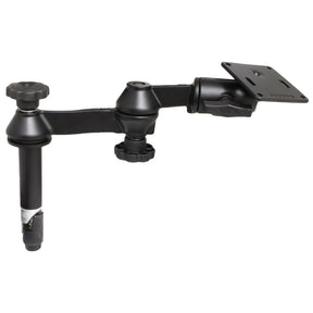 RAM Mount Double Swing Arm w4 Male  No Female TelePole  VESA Plate