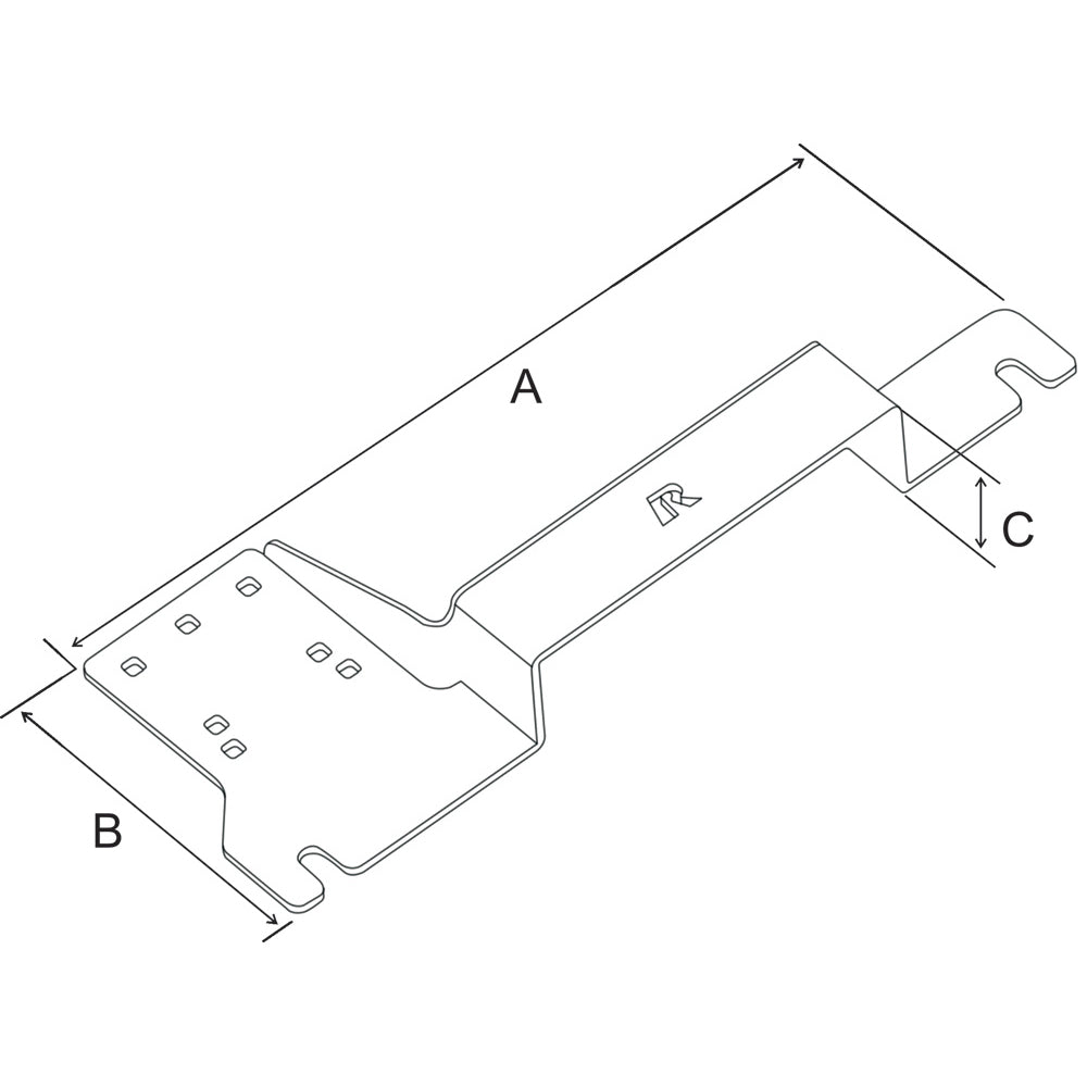 RAM Mount NoDrill Vehicle Base fFord Explorer 20112012 Ford Police Interceptor Utility 2013