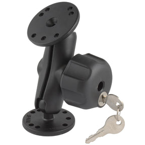 RAM Mount Locking Double Socket Arm w225 Bases