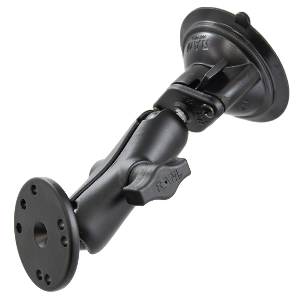 RAM Mount Twist Lock Suction Cup wRound Base Adapter