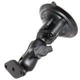 RAM Mount Twist Lock Suction Cup Mount wShort Arm Diamond Adapter