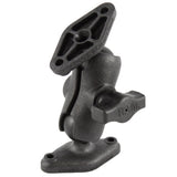 RAM Mount Composite Short Socket Arm w2 Diamond Bases