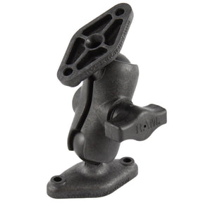 RAM Mount Composite Short Socket Arm w2 Diamond Bases