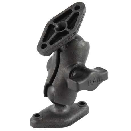 RAM Mount Composite Short Socket Arm w2 Diamond Bases