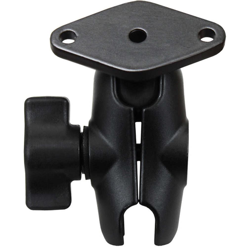 RAM Mount Short Double Socket Arm wDiamond Base