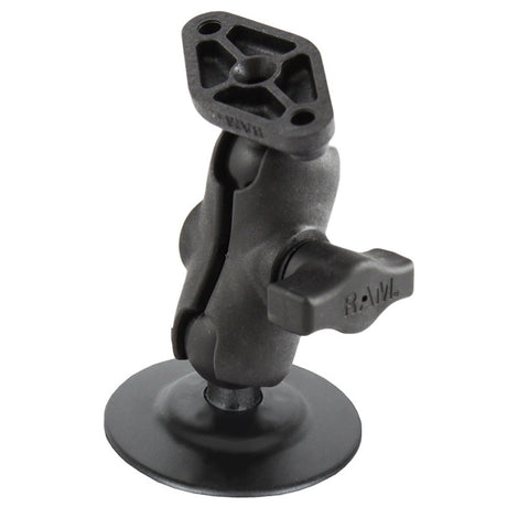 RAM Mount 1 Diameter Ball Mount wShort Double Socket Arm 25 Flex Adhesive Base  Diamond Base Adapter