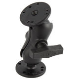 RAM Mount 15 Ball Mount wShort Double Socket Arm  225 Round Bases