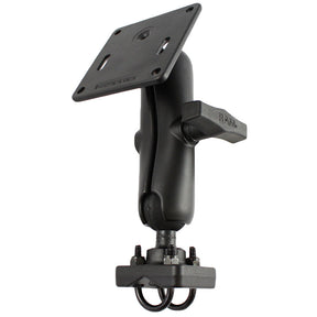 RAM Mount 15 Rail Mount wDouble UBolt Bases  3625 Square Base