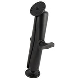 RAM Mount Ball Mount wLong Double Socket Arm  225 Round Bases wAMPs Pattern