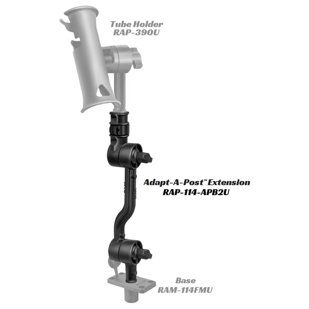 RAM Mount Adjustable AdaptaPost 135 Extension Arm