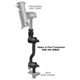 RAM Mount Adjustable AdaptaPost 135 Extension Arm