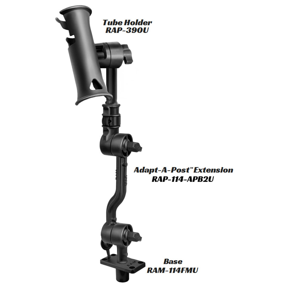 RAM Mount Adjustable AdaptaPost 135 Extension Arm