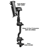 RAM Mount Adjustable AdaptaPost 135 Extension Arm