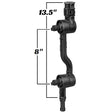 RAM Mount Adjustable AdaptaPost 135 Extension Arm