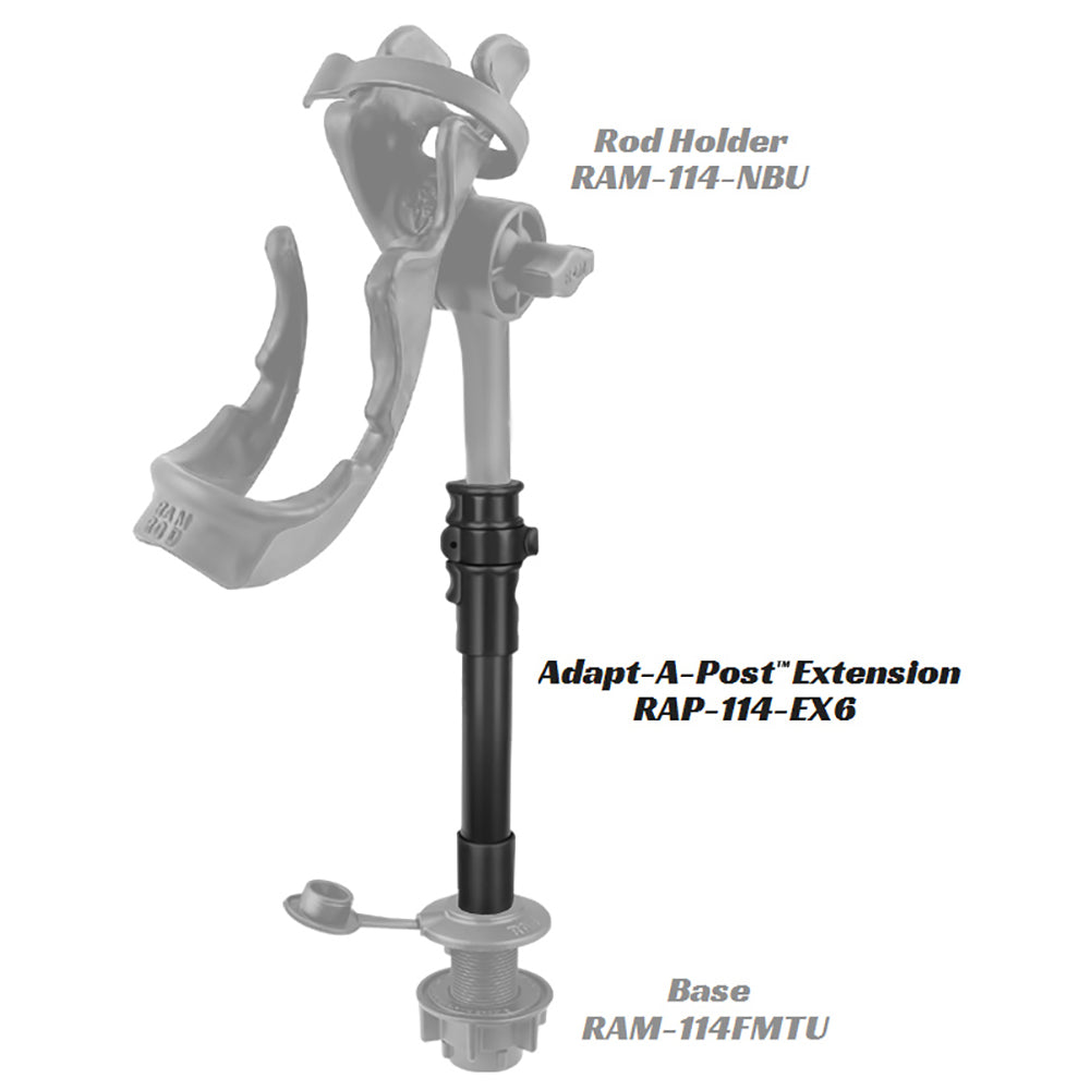 RAM Mount AdaptAPost 9 Extension Pole