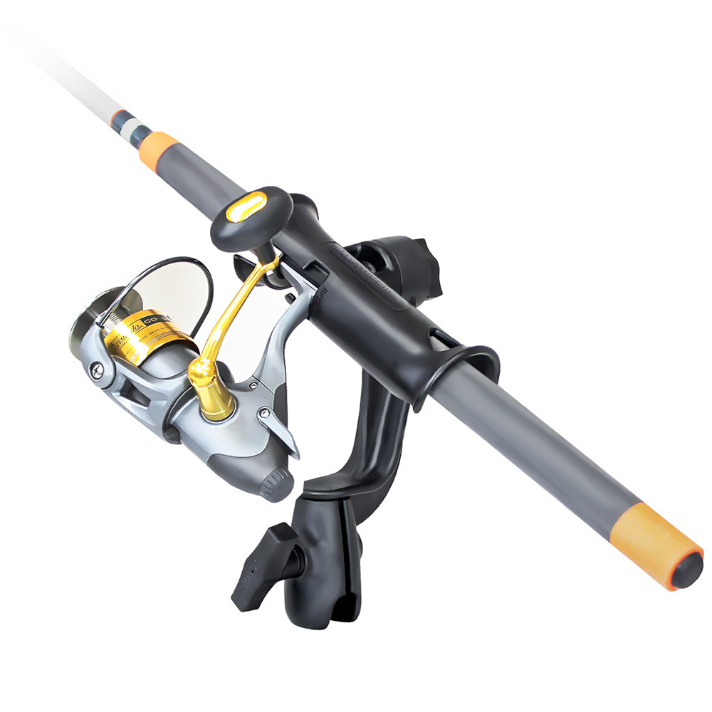 RAM Tube Jr Fishing Rod Holder with RAMROD Revolution RatchetSocket System Base NOT Included
