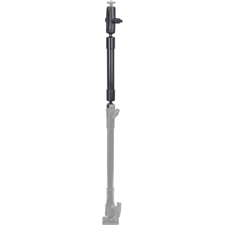 RAM Mount 14 Long Extension Pole w2 1 Ball Ends and Double Socket Arm