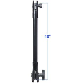 RAM Mount 18 Long Extension Pole w1 and 15 Single Open Sockets