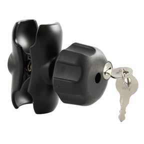 RAM Mount Double Socket Arm wSmall Locking Knob f15 Ball Bases