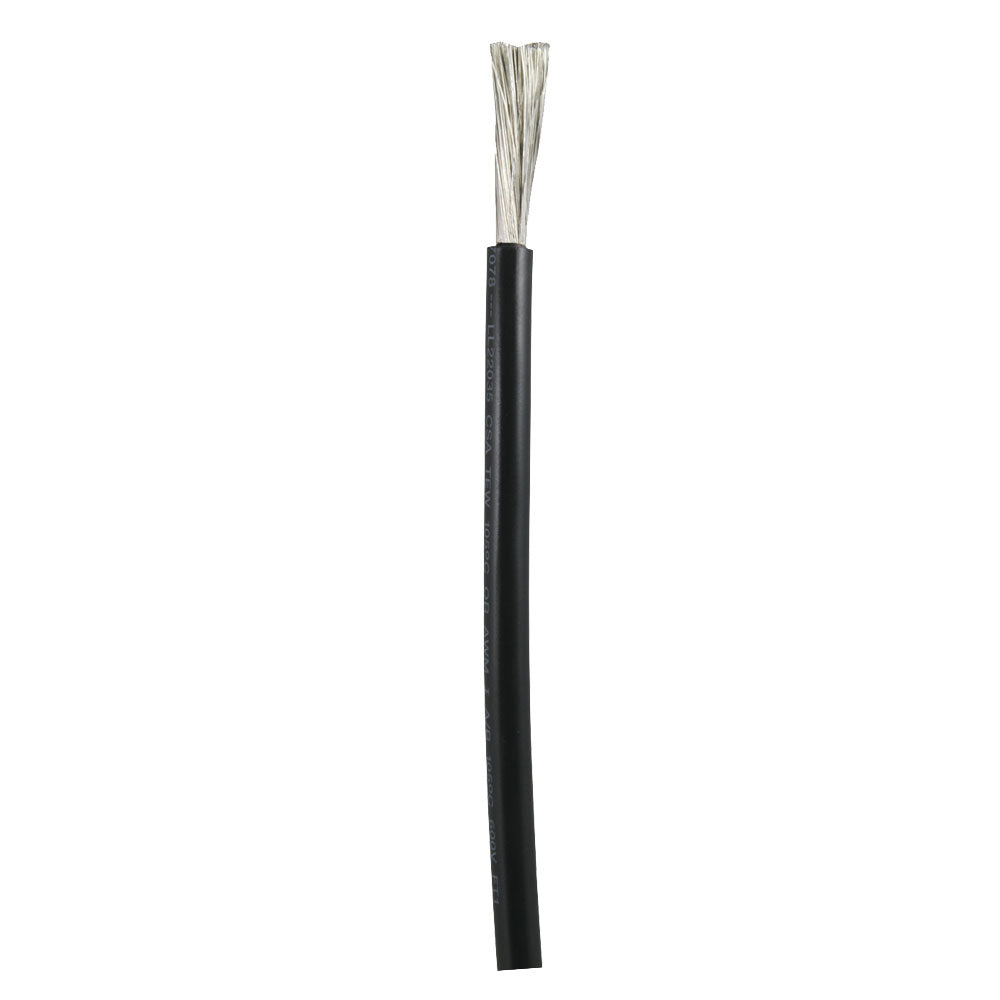 Ancor Black 4 AWG Battery Cable  Sold By The Foot