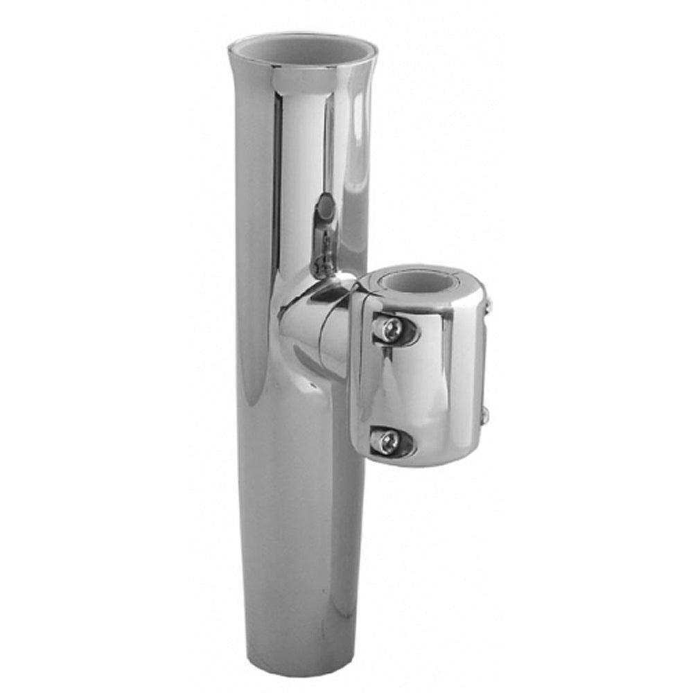 TACO  Stainless Steel ClampOn Adjustable Rod Holder  Fits 78  1 OD Tubing