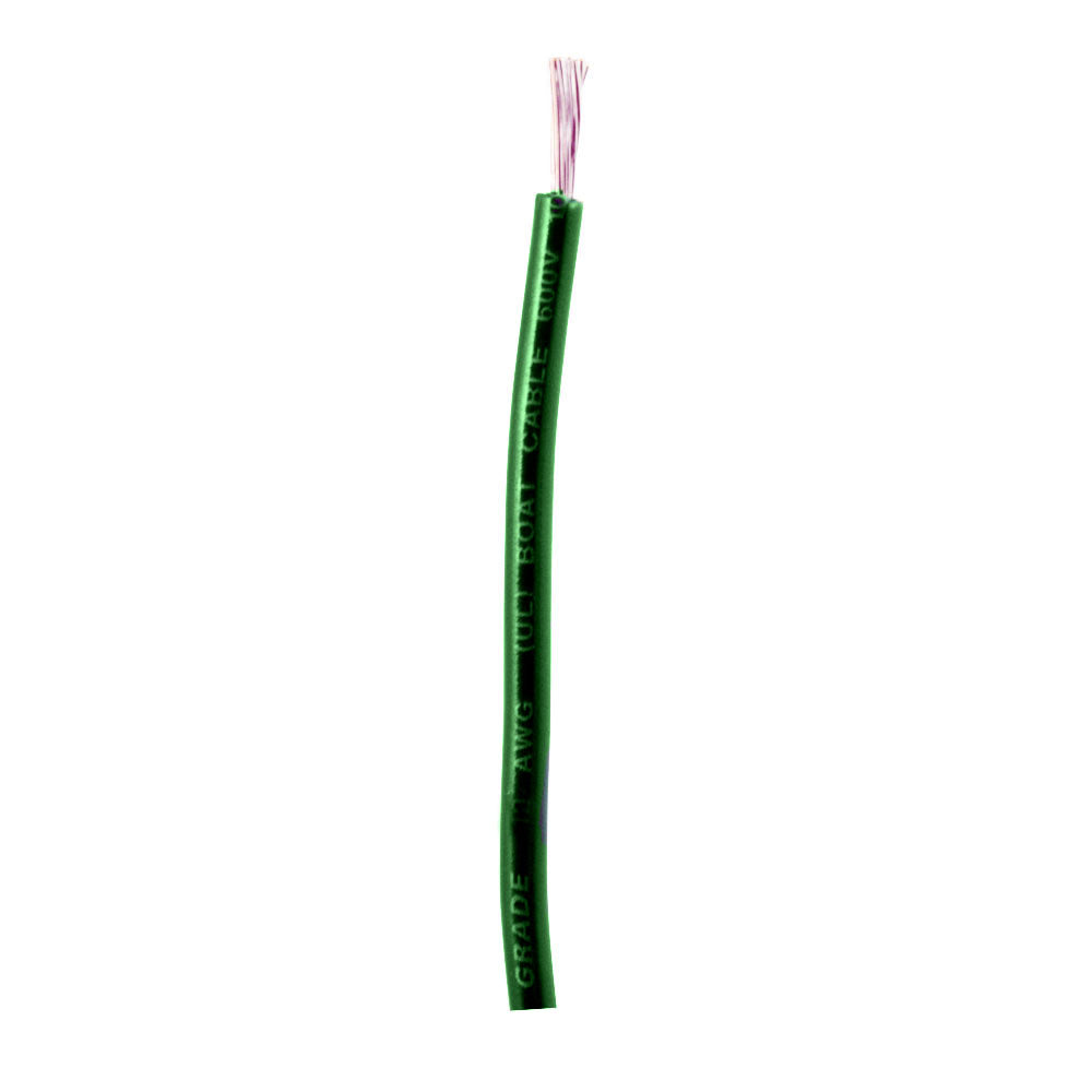 Ancor Green 6 AWG Battery Cable  Sold By The Foot