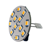 Lunasea G4 10 Back Pin LED Light Bulb  12VAC or 1030VDC2W140 Lumens  Warm White