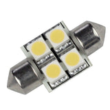 Lunasea SingleSided 4 LED Festoon  1030VDC07W60 Lumens  Warm White