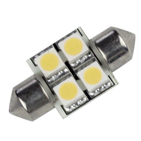 Lunasea SingleSided 4 LED Festoon  1030VDC07W60 Lumens  Warm White