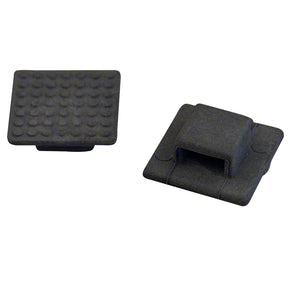 Weld Mount AT3B Small Black Nylon Wire Tie Mount  Qty 50