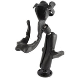 RAM Mount RAMROD 2000 Fishing Rod Holder wRAMROD Revolution RatchetSocket System and Round Flat Surface Base