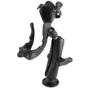RAM Mount RAMROD 2000 Fishing Rod Holder wRAMROD Revolution RatchetSocket System and Round Flat Surface Base