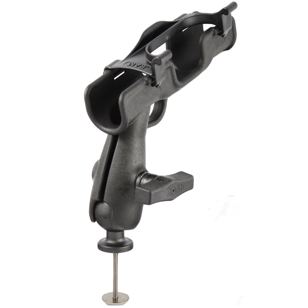 RAM Mount RAMROD 2007 Fly Rod Jr Fishing Rod Holder w5 Spot Mounting Base Adapter