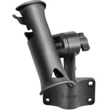 RAM Mount RAM Tube Jr Fishing Rod Holder wShort 4 Length Post Spline  Bulkhead Mounting Base