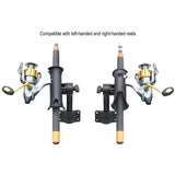 RAM Mount RAM Tube Jr Fishing Rod Holder wShort 4 Length Post Spline  Bulkhead Mounting Base