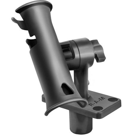 RAM Mount RAM Tube Jr Rod Holder wShort 4 Length Post Spline  Flush Mounting Base