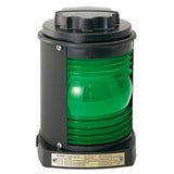 Perko Side Light  Black Plastic Green Lens