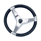 Schmitt Marine Evo Pro 316 Cast Stainless Steel Steering Wheel  135 Diameter
