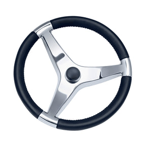 Schmitt Marine Evo Pro 316 Cast Stainless Steel Steering Wheel  135 Diameter